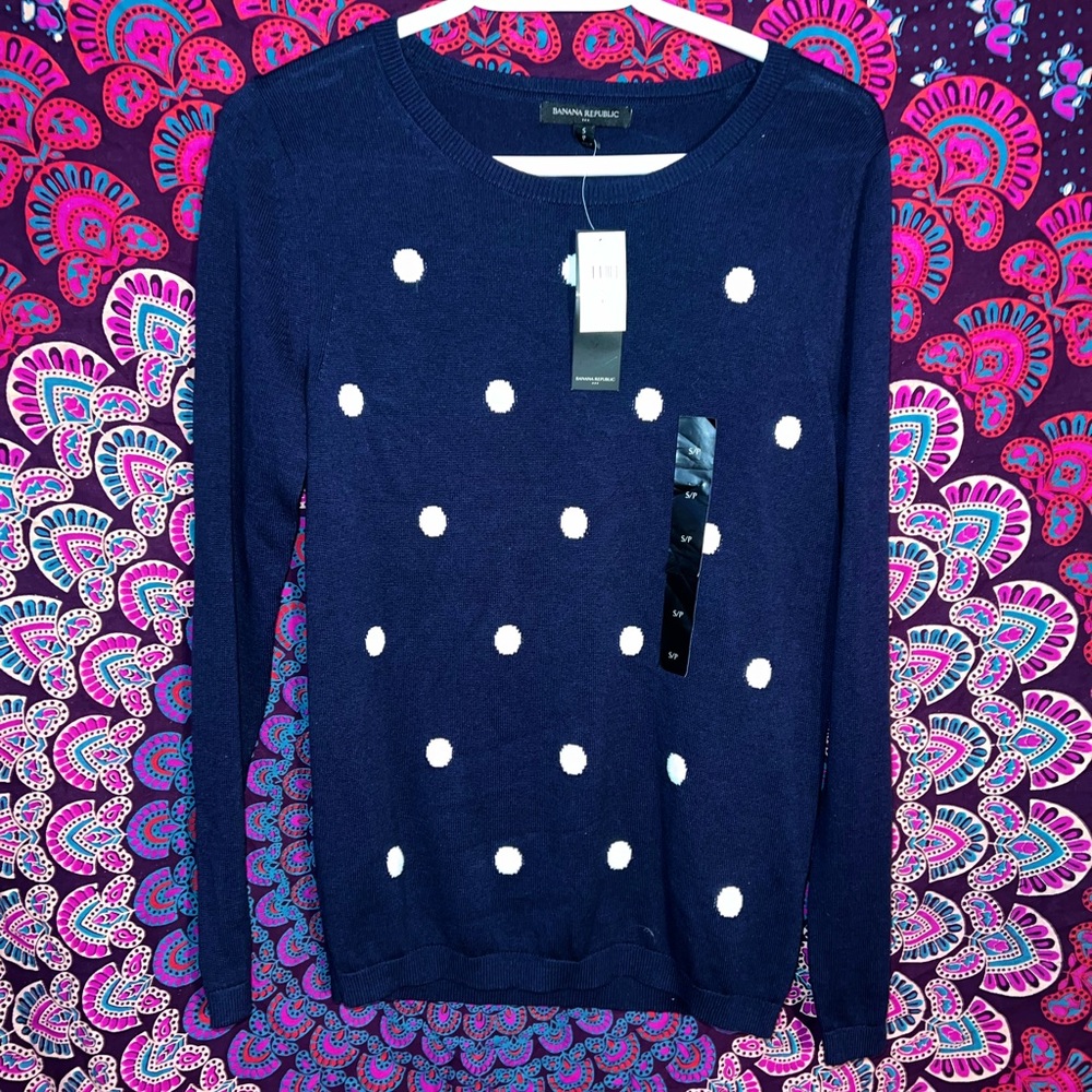 Banana Republic Polka Dot Top